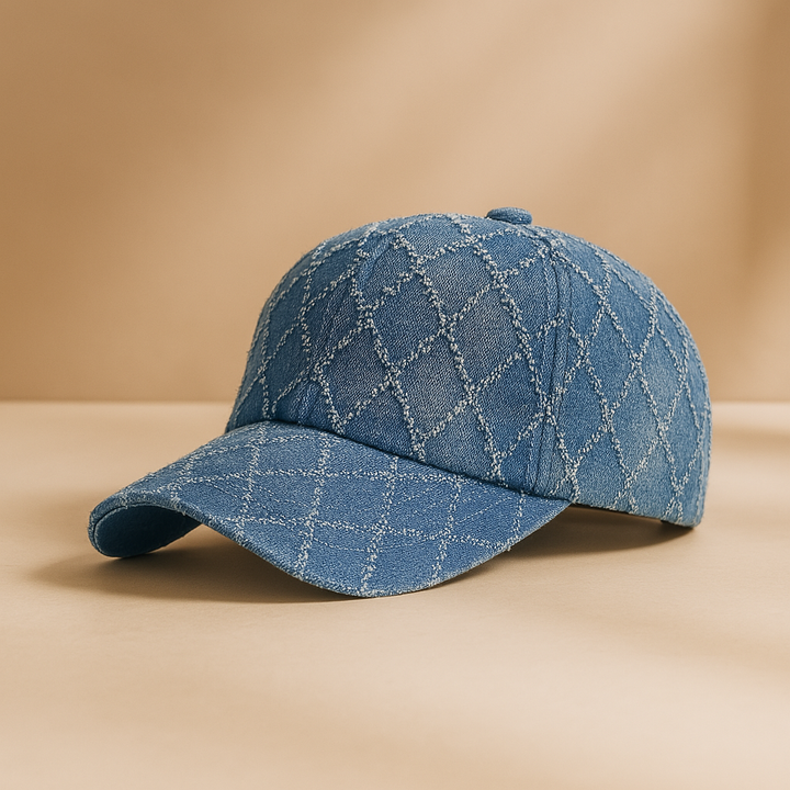 Denim Diamond Cap
