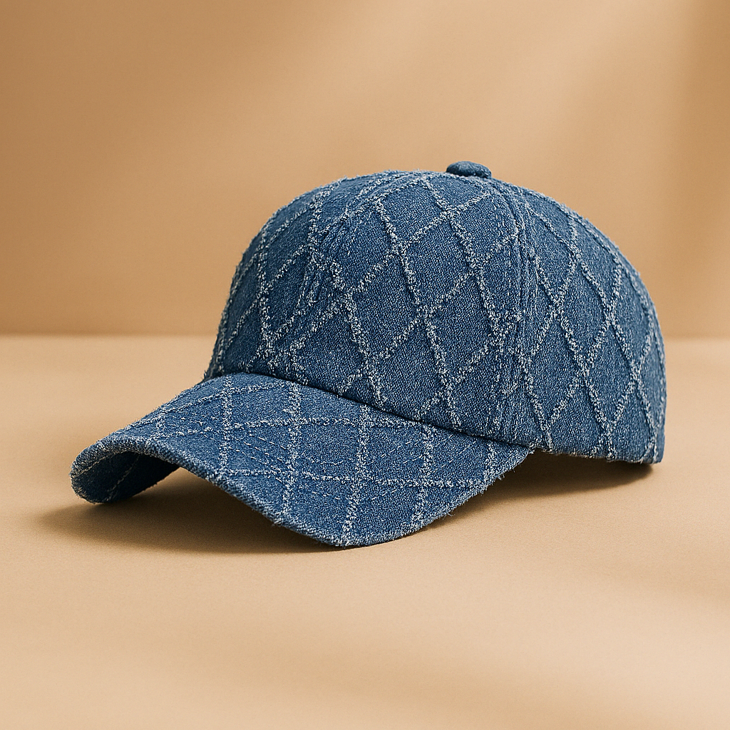 Denim Diamond Cap
