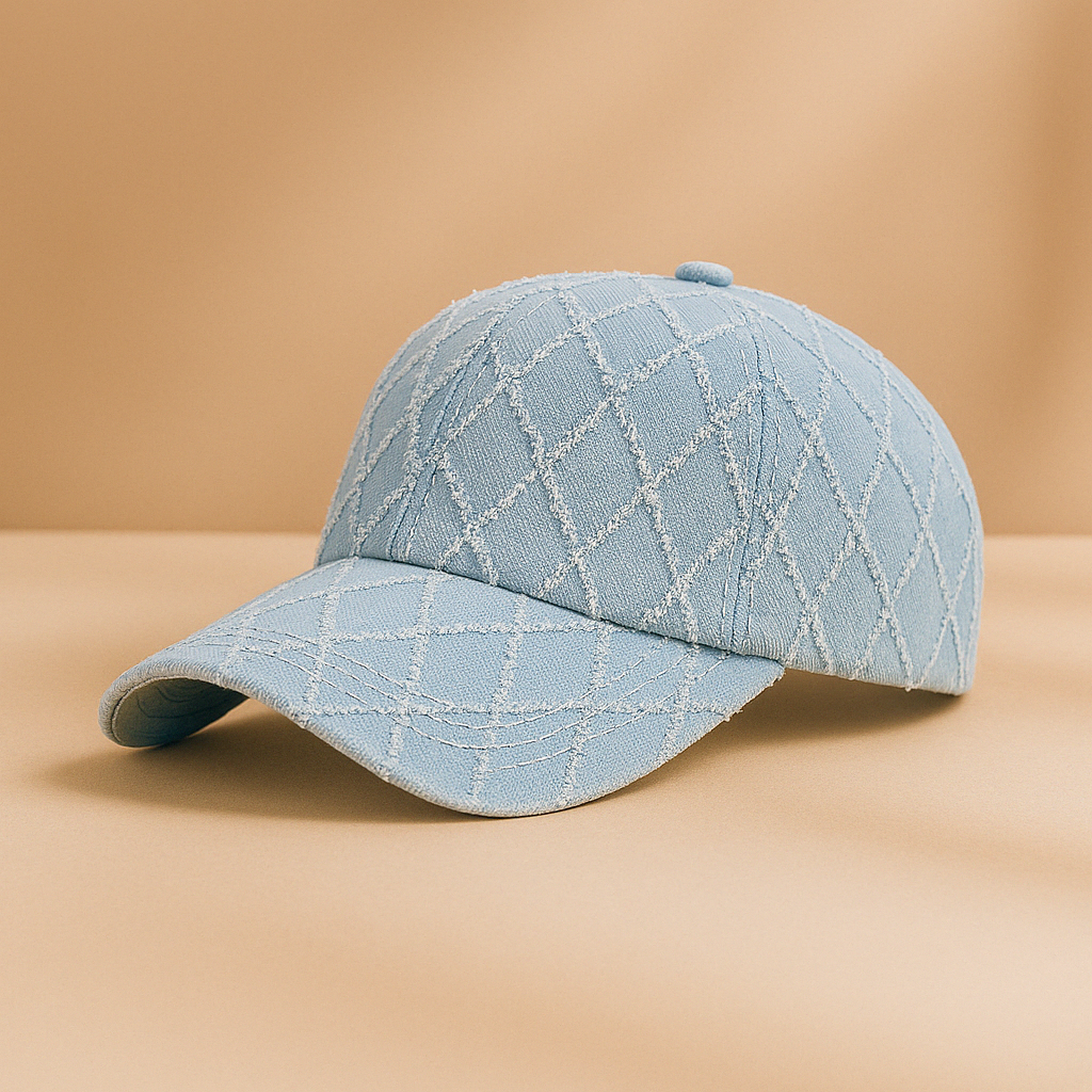 Denim Diamond Cap