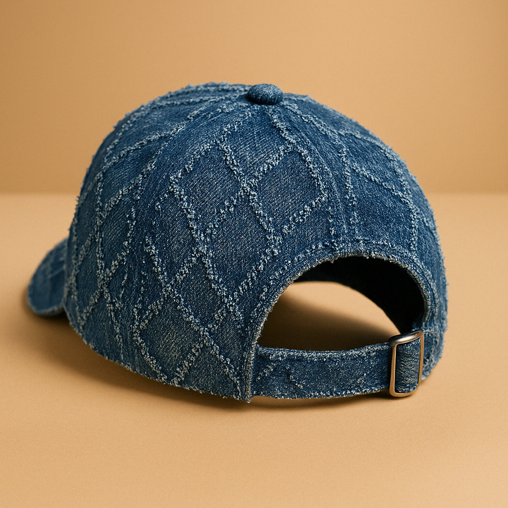 Denim Diamond Cap