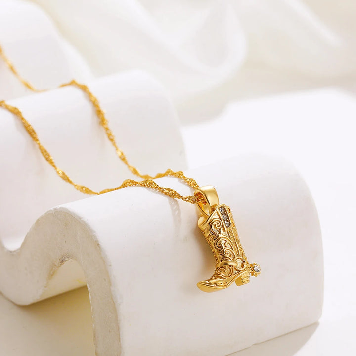Rodeo Spur Necklace