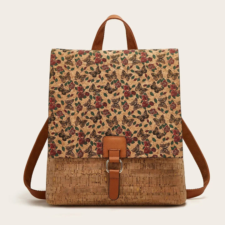 Boho Mosaic Cork Backpack