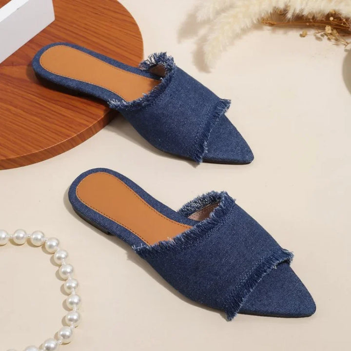 Priya Denim Sandals