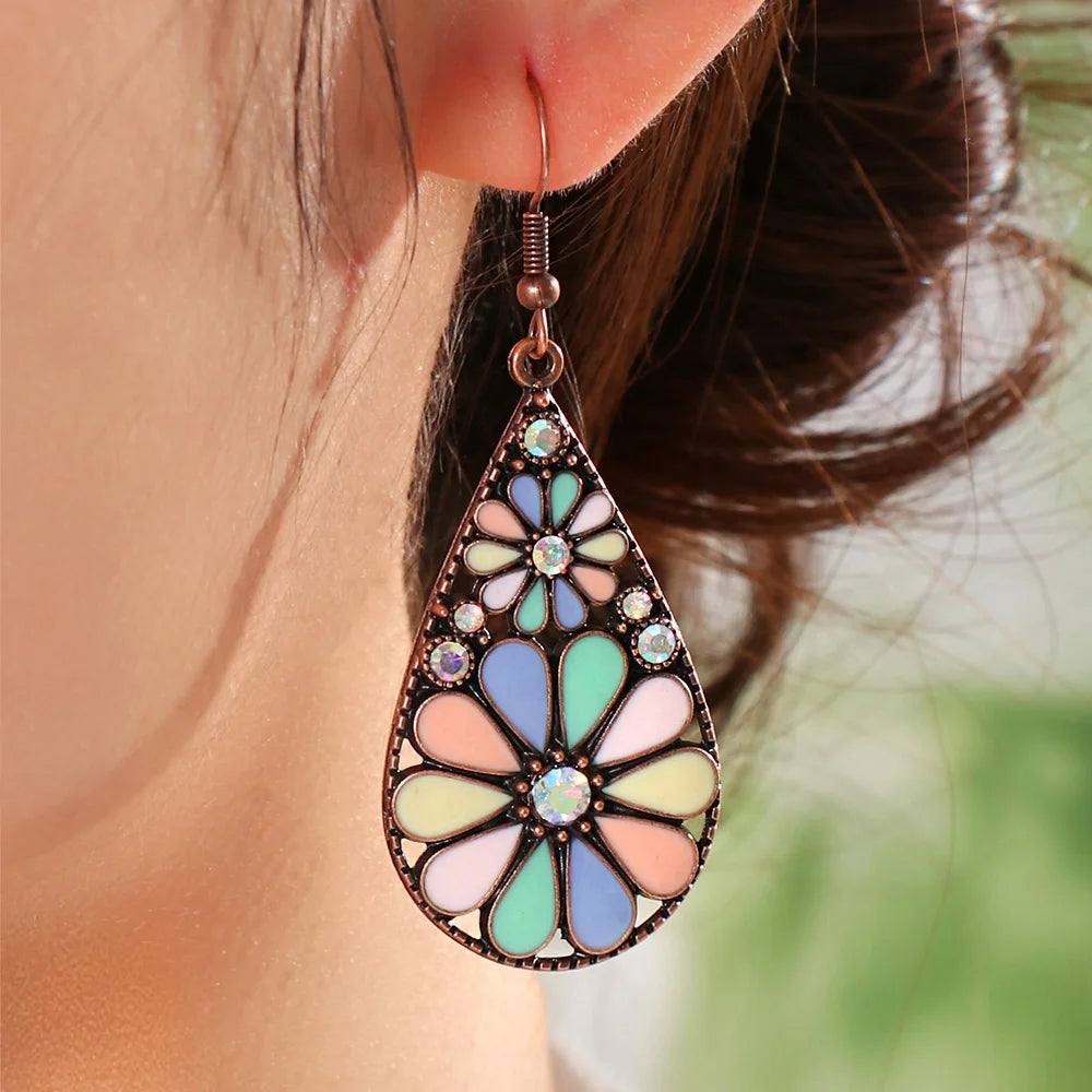 Sunflare Petal Earrings