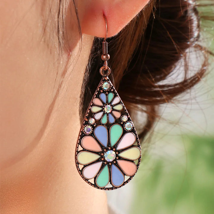 Sunflare Petal Earrings