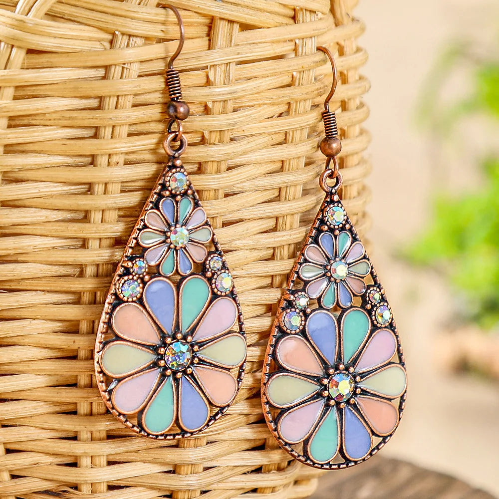 Sunflare Petal Earrings