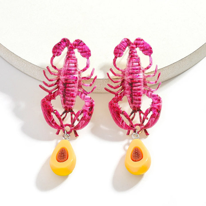 Cora Pink Reef Earrings