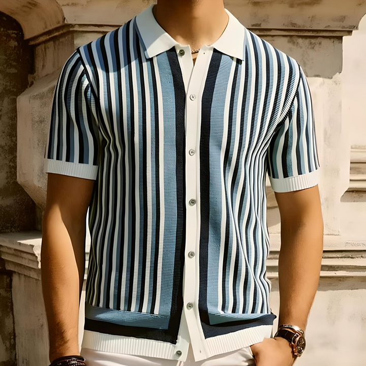Pacific Lines Button-up