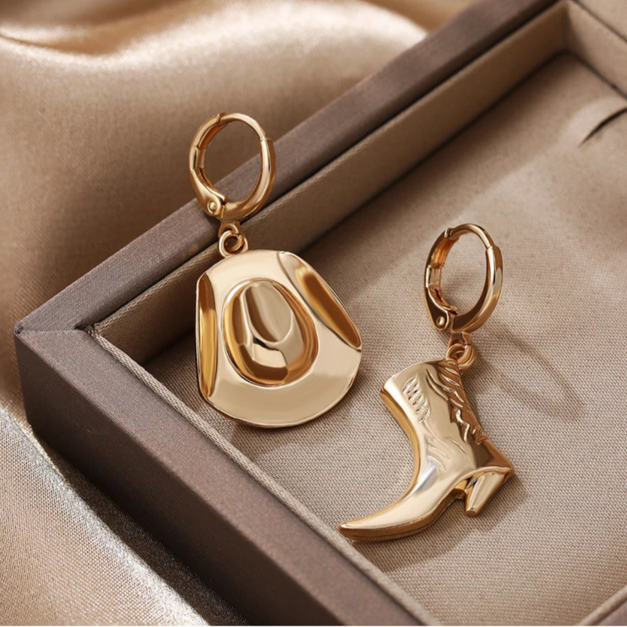 Boots and Brims Earrings