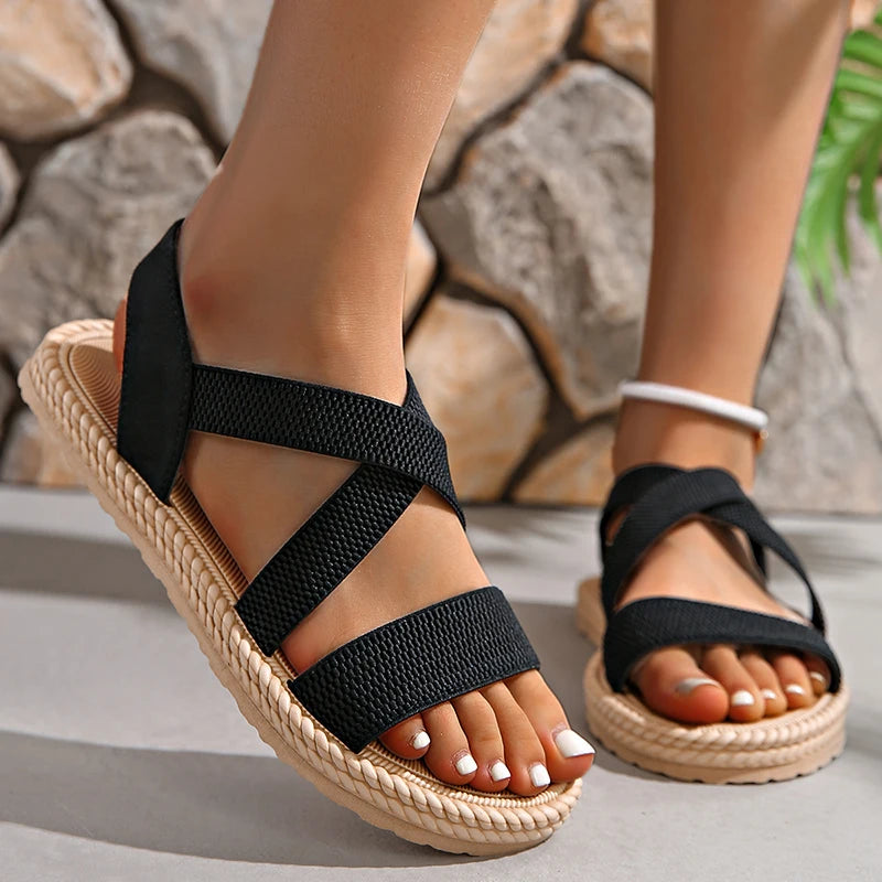 Clara Weave Sandals