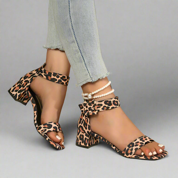 Stacy Mae Mid-Heel Sandals
