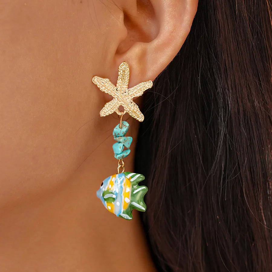 Tropical Finflare Earrings