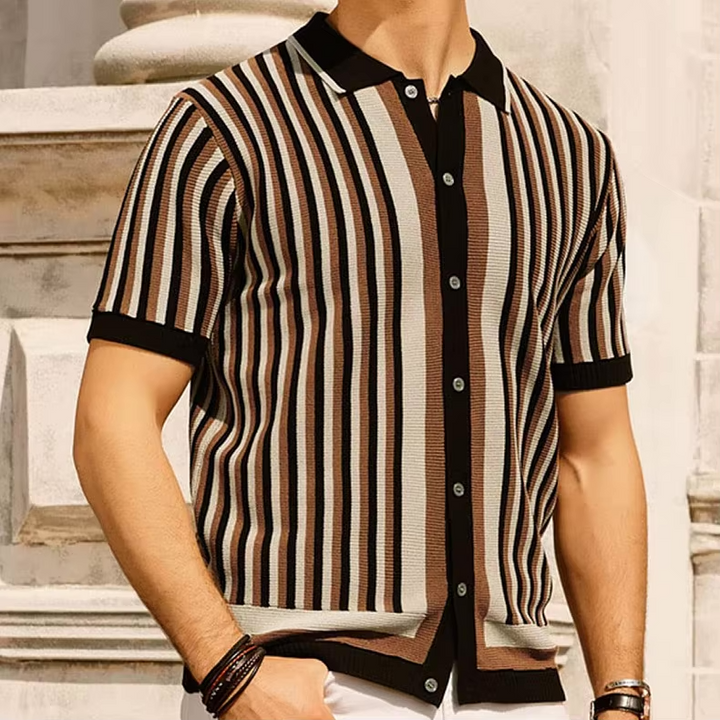 Pacific Lines Button-up