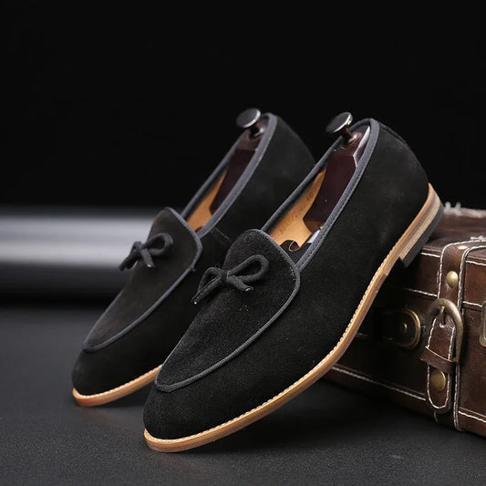 Elite Suede Loafers