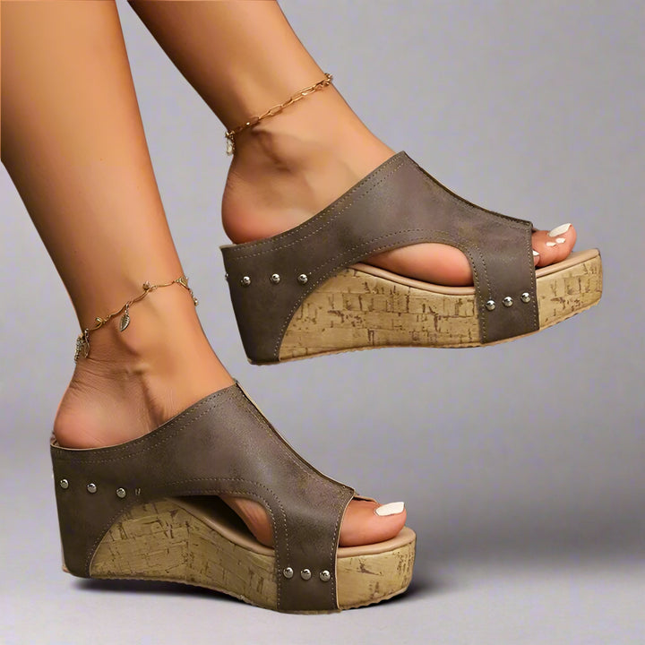 Sierra Cork Wedges
