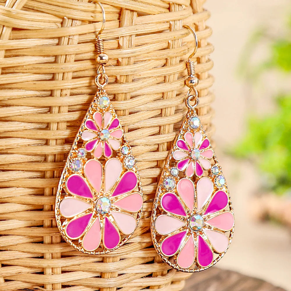 Sunflare Petal Earrings