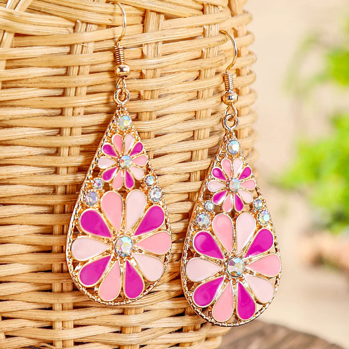 Sunflare Petal Earrings