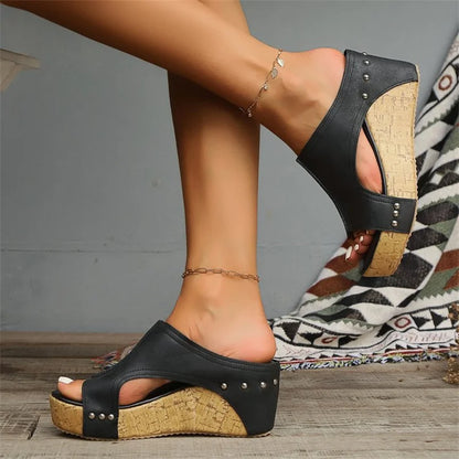 Sierra Cork Wedges