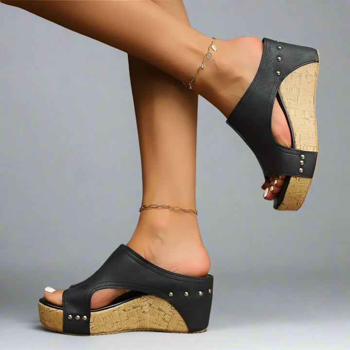 Sierra Cork Wedges