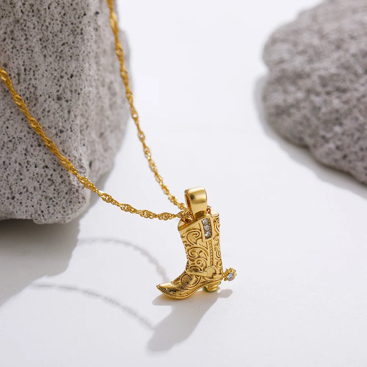 Rodeo Spur Necklace