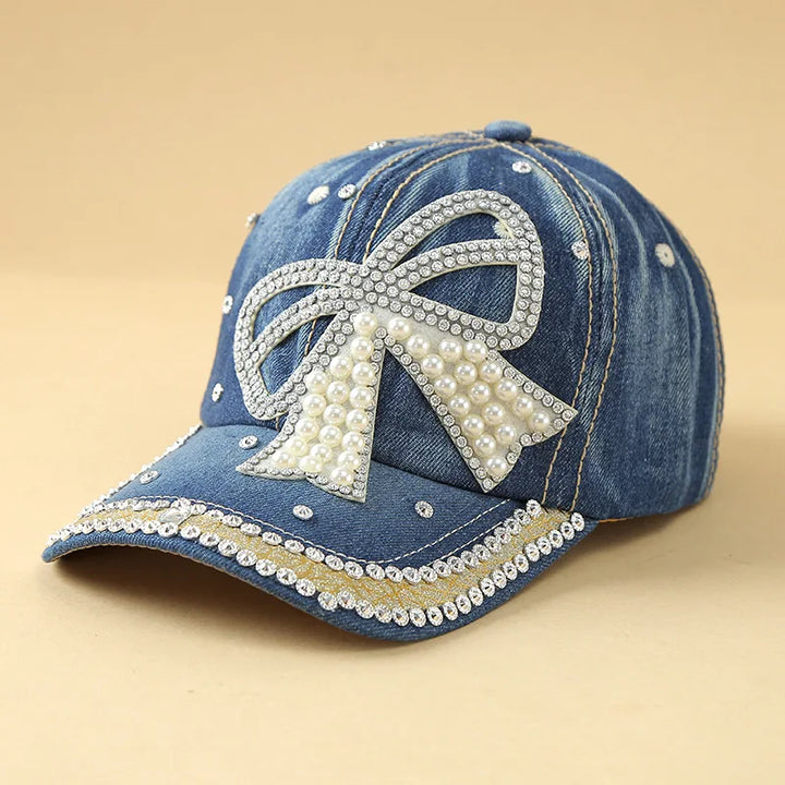 Pearlescence Bowtie Cap