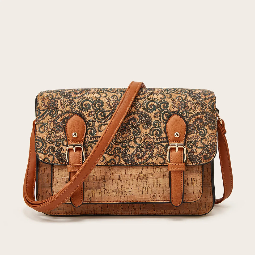 Boho Mosaic Cork Crossbody