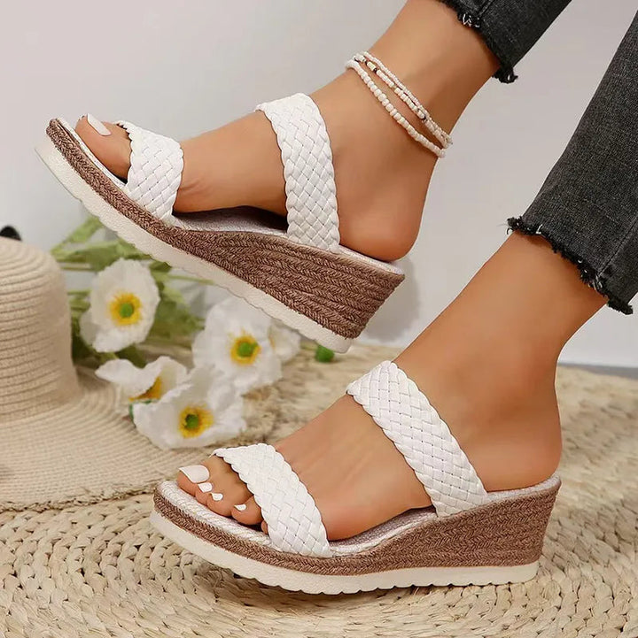 Bohemian Weave Wedges