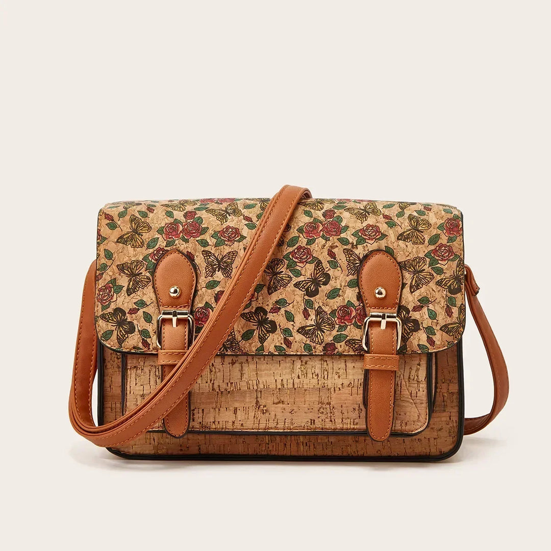 Boho Mosaic Cork Crossbody