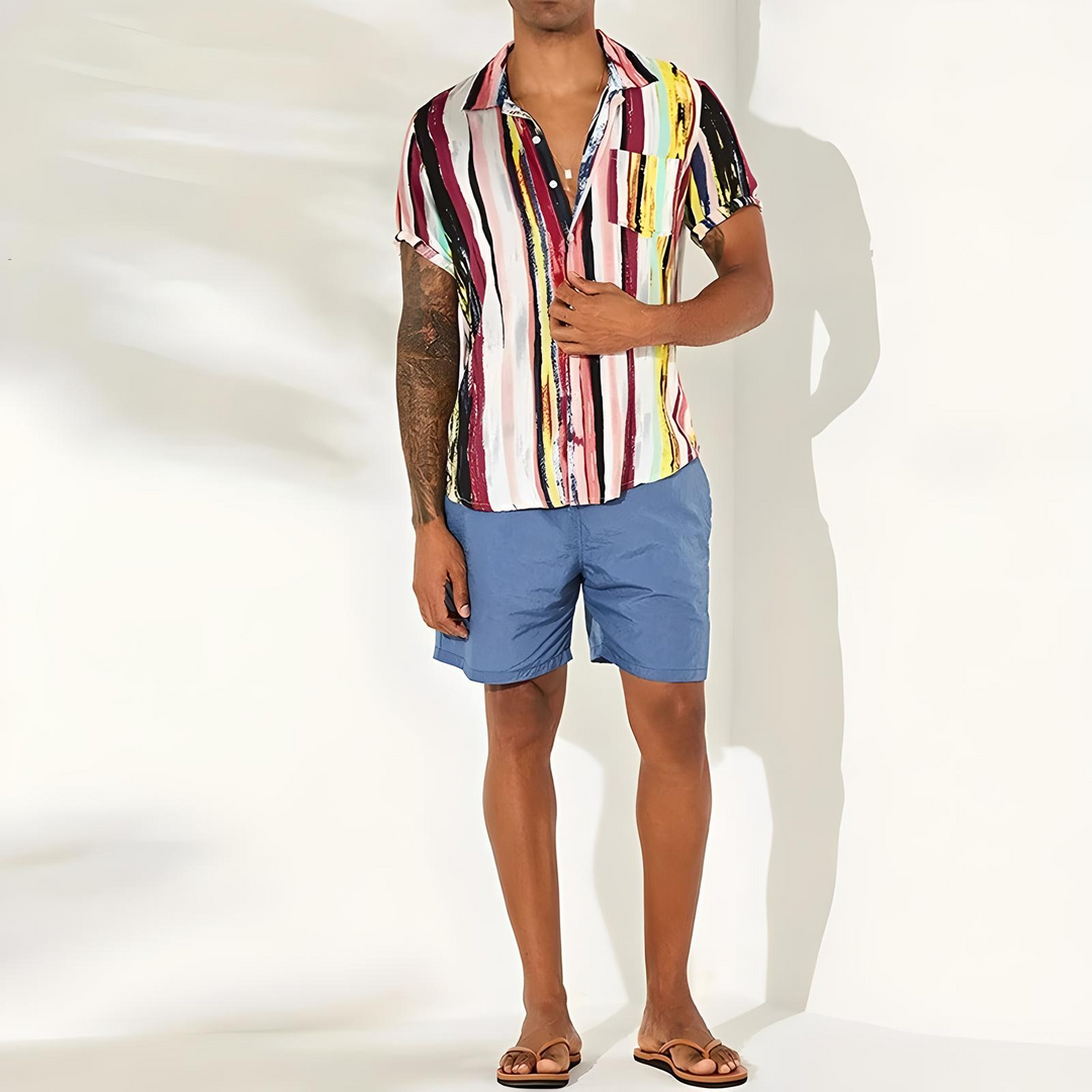 Coastal Canvas Button-up