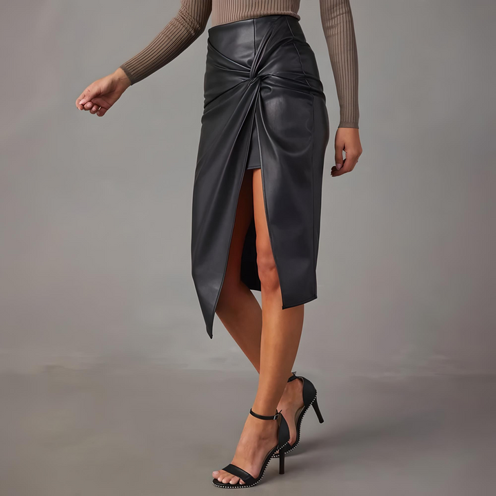 Shyanne Leather Skirt