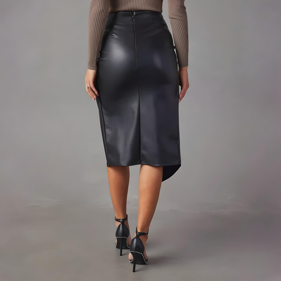 Shyanne Leather Skirt