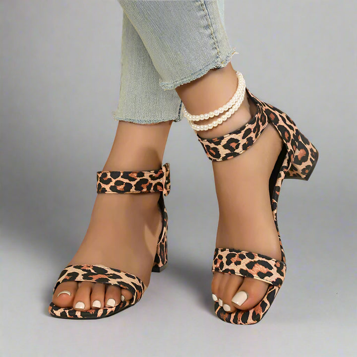 Stacy Mae Mid-Heel Sandals