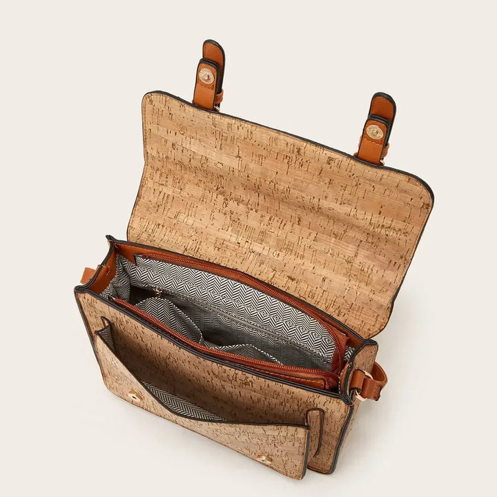 Boho Mosaic Cork Crossbody
