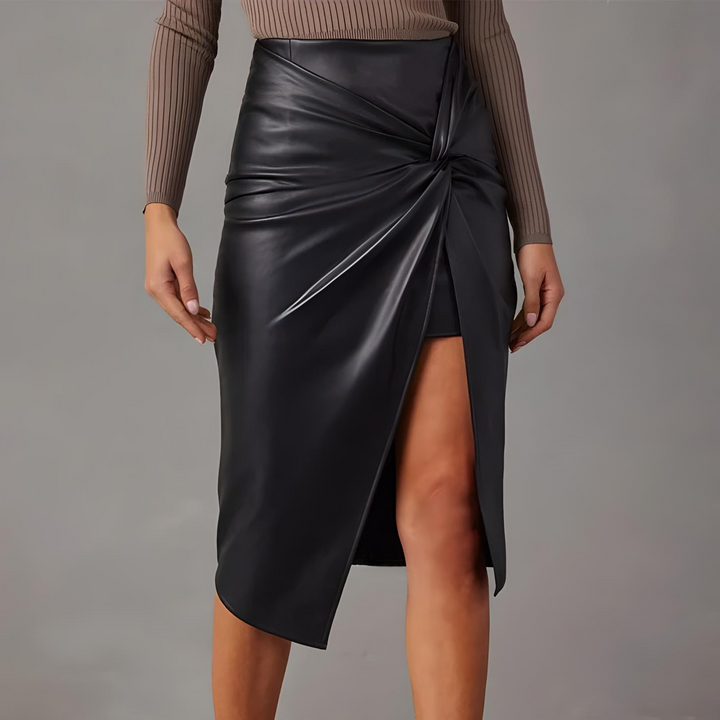 Shyanne Leather Skirt