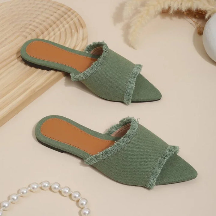 Priya Denim Sandals