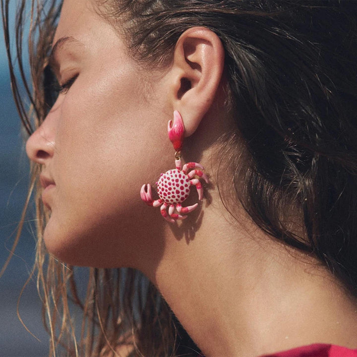 Cora Pink Reef Earrings